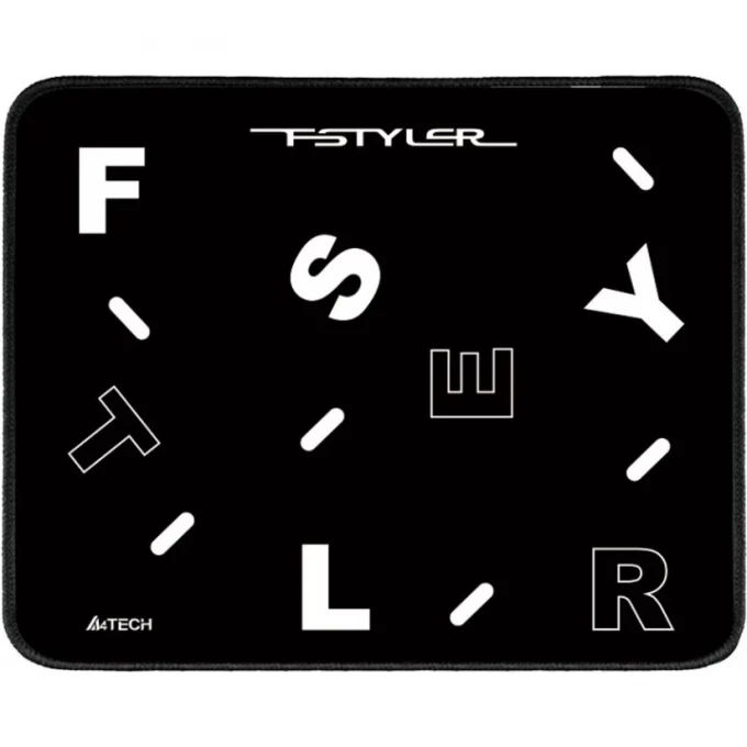 Коврик для мыши A4TECH BLOODY FSTYLER FP25 черный/белый 250x200x2мм FP25 BLACK Коврик для мыши A4TECH BLOODY FSTYLER FP25 черный/белый 250x200x2мм FP25 BLACK
