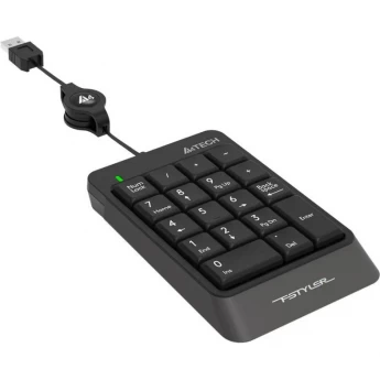 Числовой блок A4TECH BLOODY FSTYLER FK13 USB SLIM для ноутбука серые