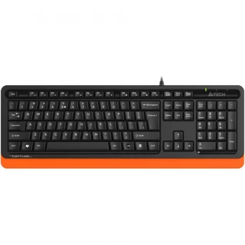 Клавиатура A4TECH BLOODY FSTYLER FKS10 USB черно-оранжевая