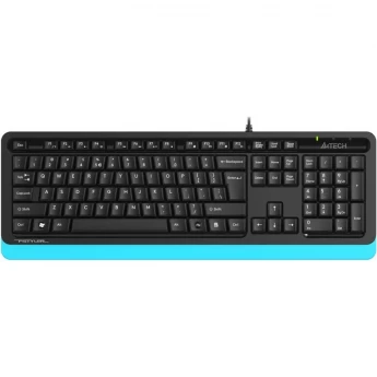 Клавиатура A4TECH BLOODY FSTYLER FKS10 USB черно-синяя