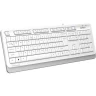 Клавиатура A4TECH BLOODY FSTYLER FKS10 USB серо-белая FKS10 WHITE