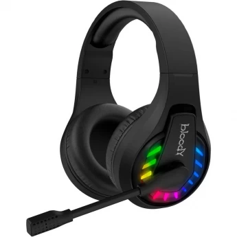 Гарнитура игровая A4TECH Bloody GR230 для компьютера мониторные bluetooth черный
