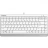 Клавиатура A4TECH FSTYLER FKS11 USB бело-серая FKS11 WHITE