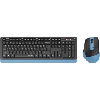 Клавиатура + мышь A4TECH FSTYLER MULTIMEDIA FGS1035Q черный/синий USB беспроводная navy blue