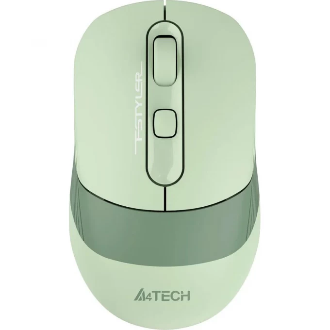 Мышь A4TECH FSTYLER FB10C оптическая беспроводная USB зеленый FB10C MATCHA GREEN Мышь A4TECH FSTYLER FB10C оптическая беспроводная USB зеленый FB10C MATCHA GREEN