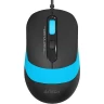 Мышь A4TECH FSTYLER FM10S оптическая черно-голубой FM10S USB BLUE